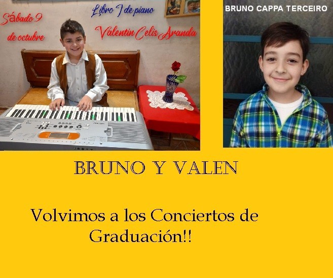 Siii hoy 9 de octubre empezamos con una serie de Conciertos de graduaci&oacute;n !! De manera presencial y 